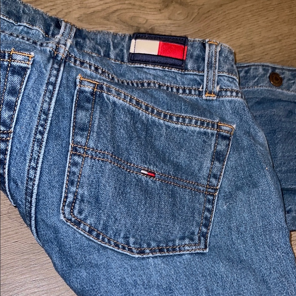 Vintage Tommy Hilfiger Blue Straight Leg Jeans Classic Fit